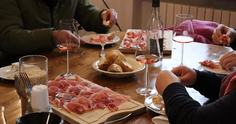 Dégustation de vins dans les collines de Parme avec déjeuner léger